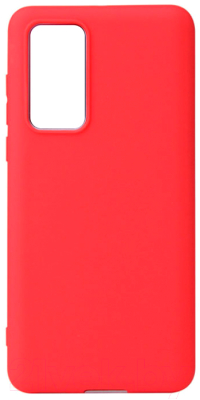 Чехол-накладка Case Matte для Huawei P40 Pro (красный)