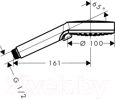 Лейка ручного душа Hansgrohe Vernis Blend Vario 26270000