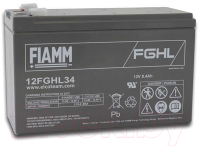 

Батарея для ИБП Fiamm, 12FGHL34 Longlife