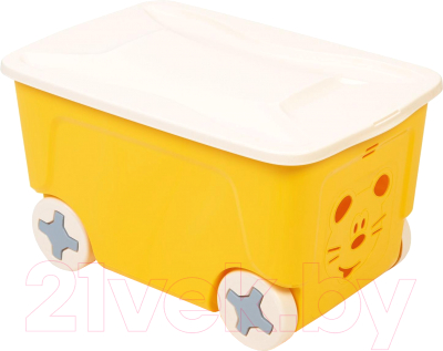 Ящик для хранения Lalababy Cool / 1032 ЖТ (желтый)