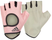 Перчатки для пауэрлифтинга Adidas ADGB-12665 (L, розовый) - 