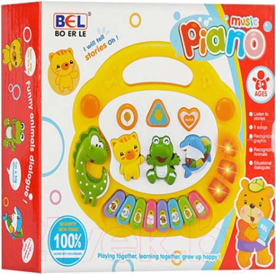 Развивающая игрушка BEL BO ER LE Пианино / AS-5700