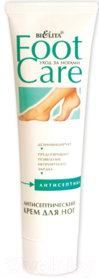 Крем для ног Belita Foot Care антисептический (100мл)