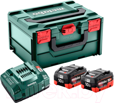 Набор аккумуляторов для электроинструмента Metabo 18V LiHD АКБ+З/У ASC Ultra+Кейс 685142000
