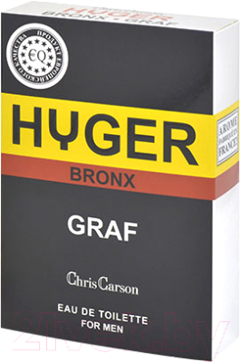 Туалетная вода Positive Parfum Hyger Bronx Graf (90мл)