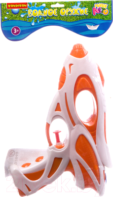 Бластер игрушечный Bondibon Водный пистолет. Наше лето / ВВ2840 (оранжевый)