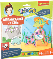 

Набор для творчества "изонить" Bondibon, Морские обитатели + динозавры / ВВ1857