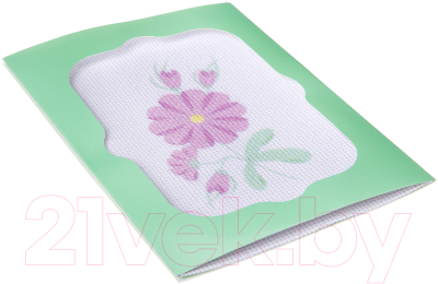 Изображение товара Набор для вышивания Bondibon Вышивка лентами. Розовые цветы / ВВ2642