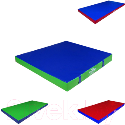 Гимнастический мат Dinamika ZSO-002461 (1x1x0.15, винилискожа/холлослеп/холлофайбер)
