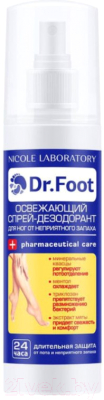 Дезодорант для ног Dr.Foot Освежающий (150мл)