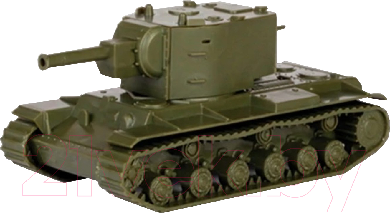 Сборная модель Звезда Советский тяжелый танк КВ-2 / 6202