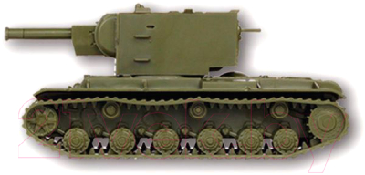 Сборная модель Звезда Советский тяжелый танк КВ-2 / 6202