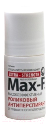 

Антиперспирант шариковый Max-F, No Sweat 30%