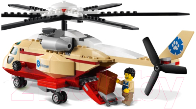 Конструктор Lego City Операция по спасению зверей 60302