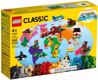 Конструктор Lego Classic Вокруг света 11015