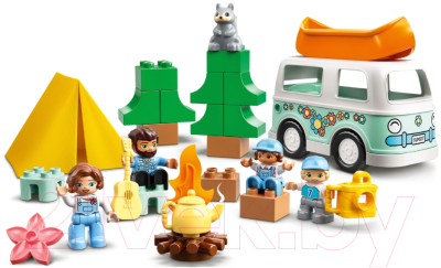 

Конструктор Lego, Duplo Семейное приключение на микроавтобусе 10946