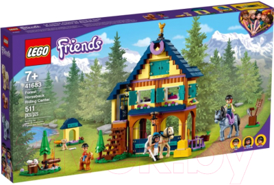 Конструктор Lego Friends Лесной клуб верховой езды 41683