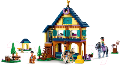 Конструктор Lego Friends Лесной клуб верховой езды 41683