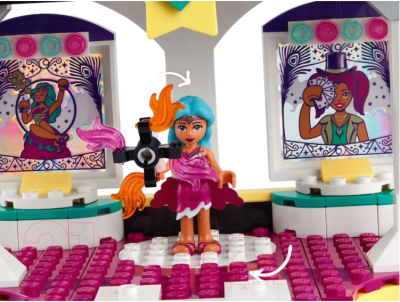 Конструктор Lego Friends Американские горки на Волшебной ярмарке / 41685