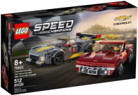 Конструктор Lego Speed Chevrolet Corvette C8.R Race Car and 1968 76903 - 