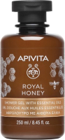 Гель для душа Apivita Royal Honey для сухой кожи (250мл) - 