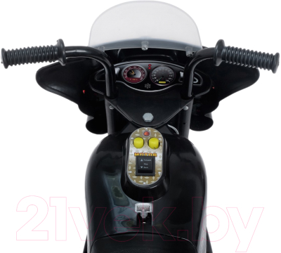 Детский мотоцикл Sima-Land Мотоцикл шерифа / 4378620 (черный)