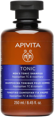 Шампунь для волос Apivita Против выпадения волос Для мужчин (250мл)