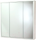 Шкаф с зеркалом для ванной СанитаМебель Прованс 101.750 (гасиенда) - 