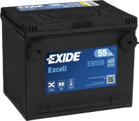 Автомобильный аккумулятор Exide Excell EB558 (55 А/ч) - 