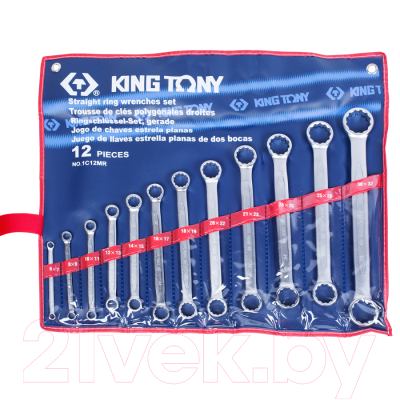 

Набор ключей King TONY, 1C12MR