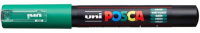 

Маркер художественный UNI Mitsubishi Pencil, На водной основе 0.7мм / PC-1M GREEN
