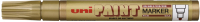 

Маркер художественный UNI Mitsubishi Pencil, На водной основе 2.2-2.8мм / PX-20(L) GOLD