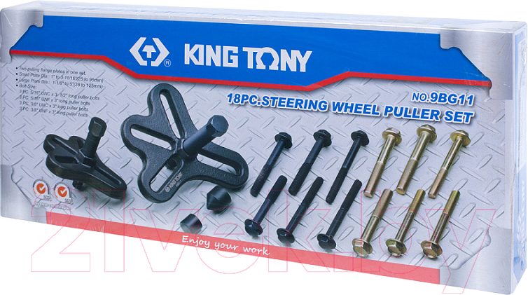 Набор автоинструмента King TONY 9BG11 — фото 4