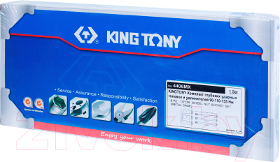 Набор головок слесарных King TONY 4406MX