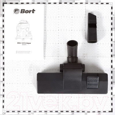 Профессиональный пылесос Bort BSS-1415-Aqua  (93410174)