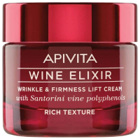 

Крем для лица Apivita, Wine Elixir Rich Антивозрастной Дневной Для сухой кожи