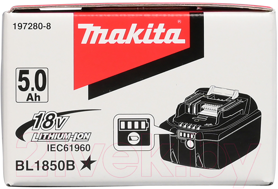 Аккумулятор для электроинструмента Makita BL1850B (632F15-1)