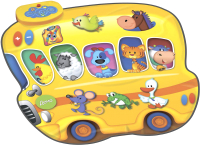 Музыкальная игрушка Знаток Звуковой 2 в 1 автобус-зоопарк и человек-оркестр / SLW9821/39895 - 