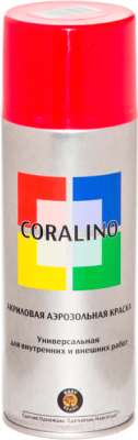 

Краска Coralino, Красный, RAL 3020