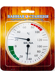 Термогигрометр для бани Первый термометровый завод СББ-2-1
