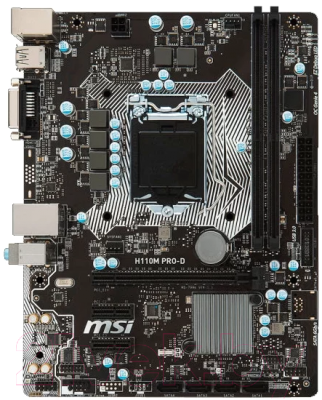 Материнская плата MSI H110M PRO-D