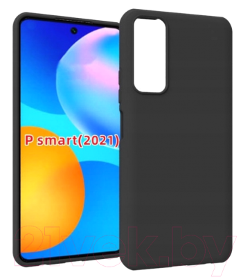 Чехол-накладка Case Matte для Huawei P Smart 2021 (черный)