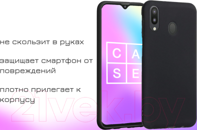 Чехол-накладка Case Matte для Huawei Honor 10X Lite (черный)