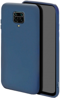 Чехол-накладка Case Matte для Redmi Note 9 Pro/Redmi Note 9S (синий) - 
