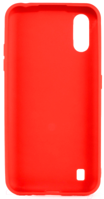 Чехол-накладка Case Matte для Galaxy M01 (красный)