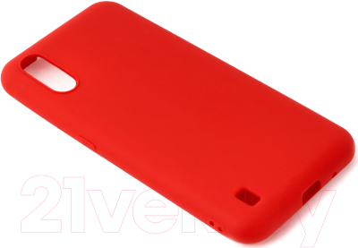 Чехол-накладка Case Matte для Galaxy M01 (красный)