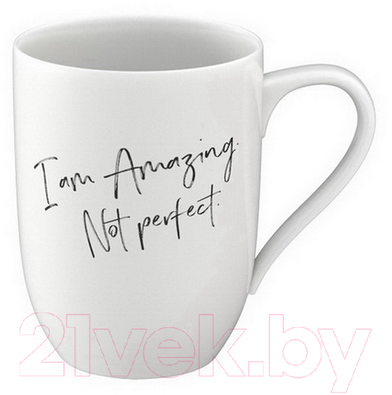 Кружка Villeroy & Boch I Am Amazing. Not Perfect / 10-1621-9655