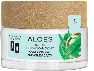 

Крем для лица AA, Aloes питательно-увлажняющий день+ночь