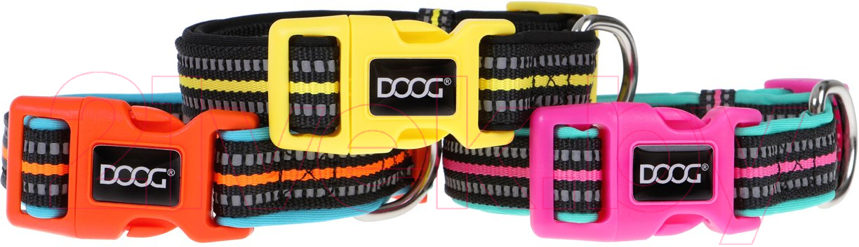 Ошейник DOOG Neon Rin Tin Tin / COLTIN-M (разноцветный) — фото 3