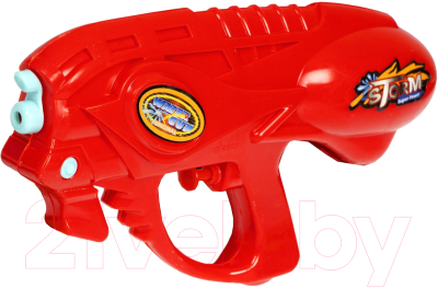Бластер игрушечный Bondibon Водный пистолет. Наше лето / ВВ4370 (красный)